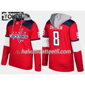 Lasten NHL Washington Capitals Alex Ovechkin 8 N001 Pullover Hooded Sweatshirt